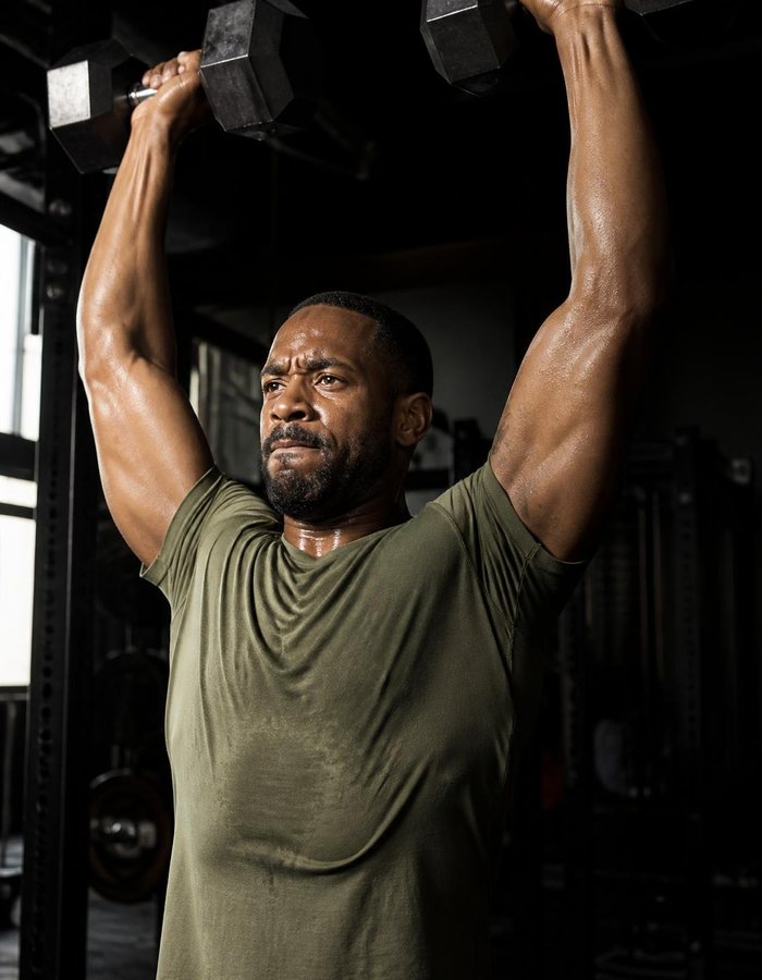 Member Andre P. training